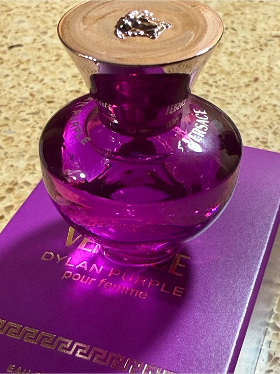 Versace Other - Versace Dylan Purple Women's Perfume Bottle - Purple with Gold Cap